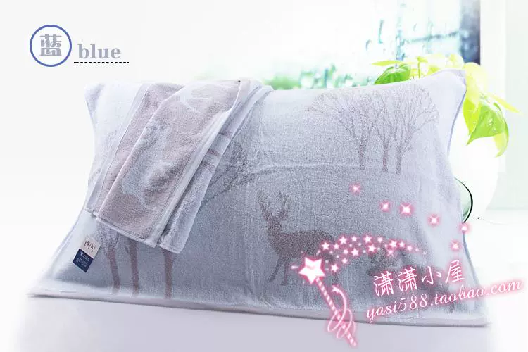 Khăn gối cotton vàng đôi dành cho người lớn mềm mại và thoải mái cao cấp chính hãng tăng độ dày khăn gối đặc biệt áo gối lụa