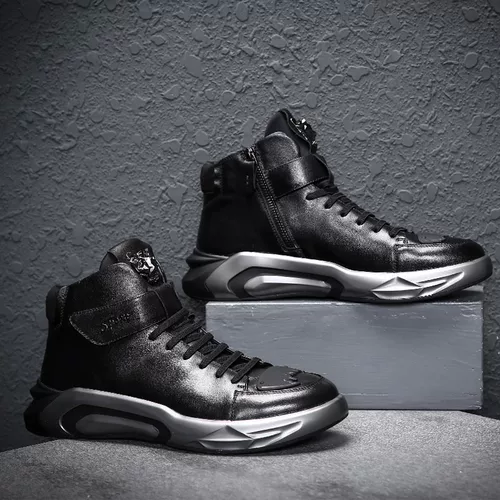 Martens, зимняя высокая спортивная флисовая повседневная обувь для отдыха в английском стиле для кожаной обуви