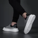 Обувь, дышащие кроссовки на платформе, кеды, осенняя, коллекция 2023