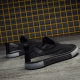 Мужские дышащие летние тонкие туфли, повседневная обувь, сандалии