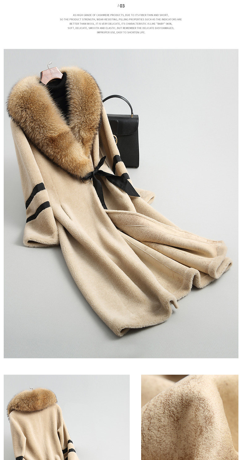 Manteau de fourrure femme - Ref 3174646 Image 18