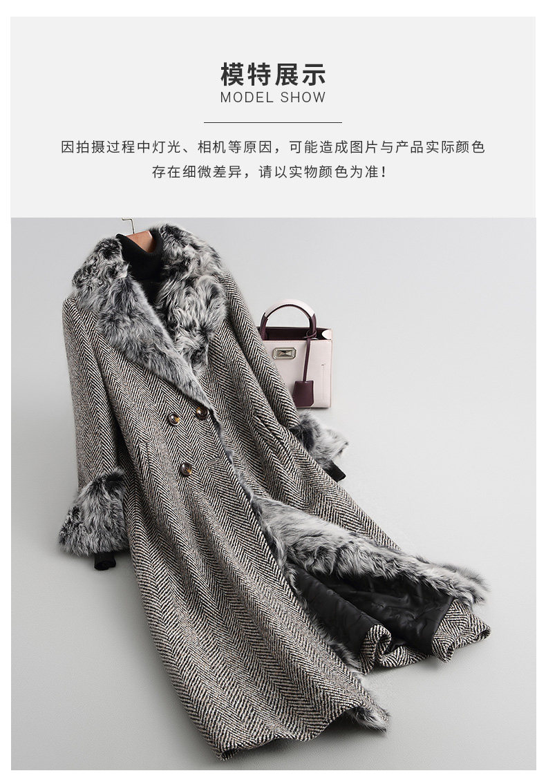 Manteau de fourrure femme - Ref 3174327 Image 16