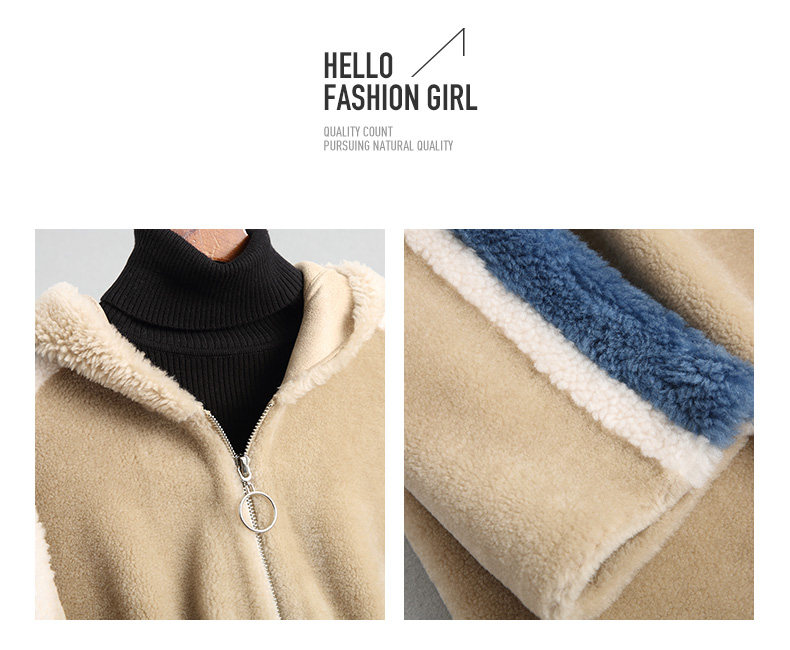 Manteau de fourrure femme - Ref 3174603 Image 8