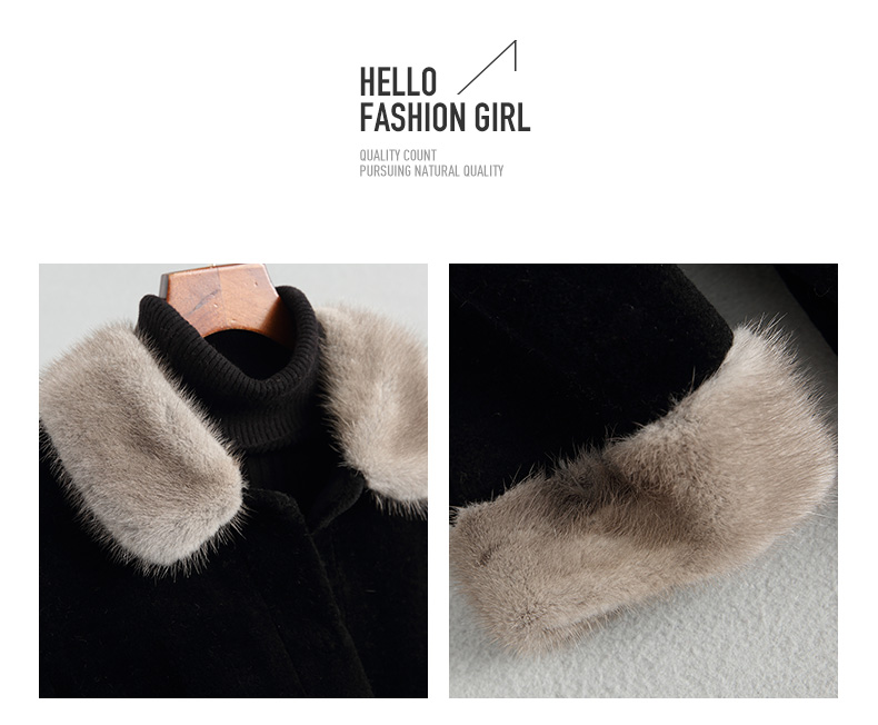 Manteau de fourrure femme - Ref 3171596 Image 8