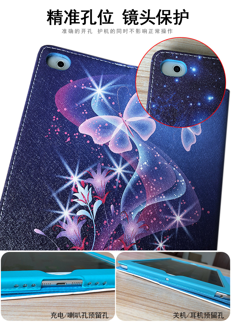 iPadmini5 vỏ bảo vệ mini4 vỏ bảo vệ mini2 bao da A2133 Máy tính bảng Apple ipad7.9 inch khung ảnh bao gồm tất cả mini 1 vỏ 3 vỏ màu đỏ hoạt hình vỏ chống vỡ - Phụ kiện máy tính bảng ốp ipad air 2