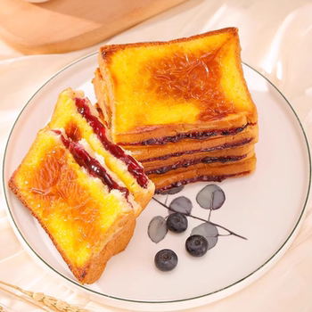 泓一岩烧乳酪吐司夹心面包整箱早餐学生营养肉松零食小吃休闲食品实付9.9元到手包邮