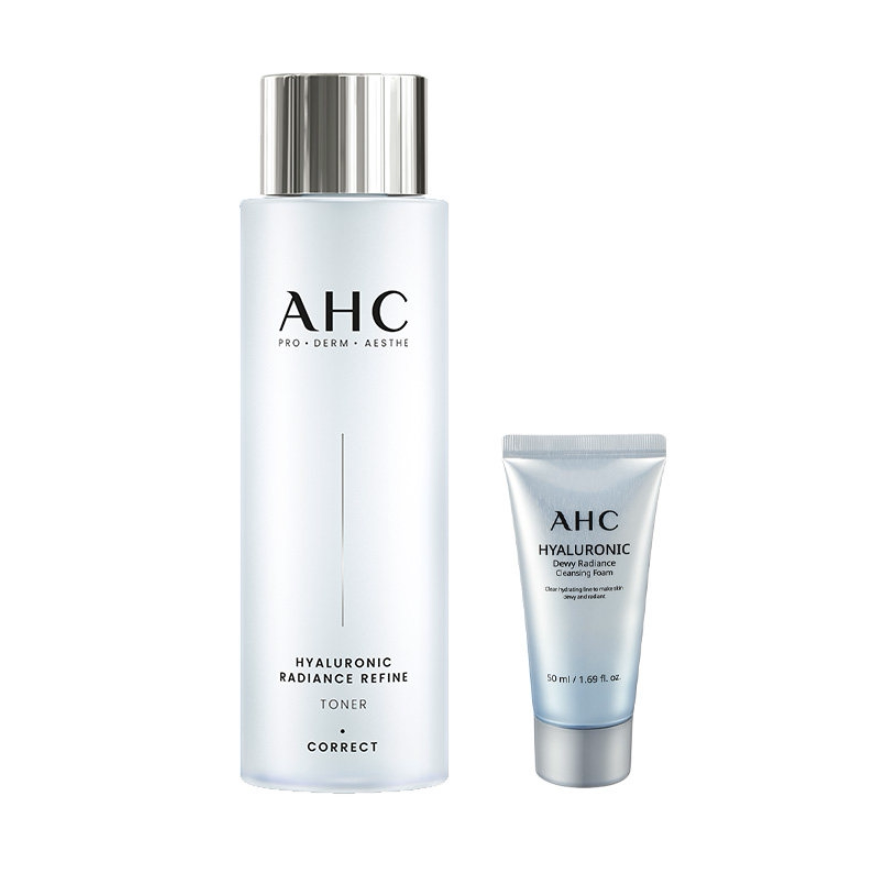 AHC 玻尿酸小神仙爽肤水大容量补水保湿化妆护肤女官方旗舰店正品 店湿实拍商品图
