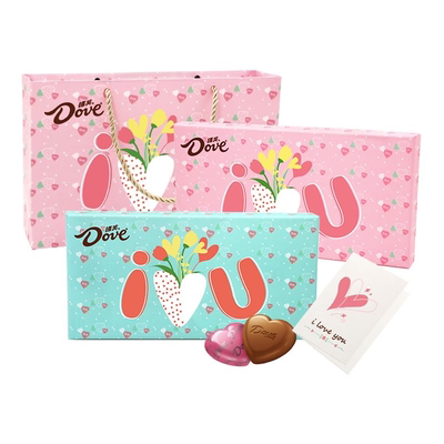 德芙心语牛奶巧克力18粒礼盒装