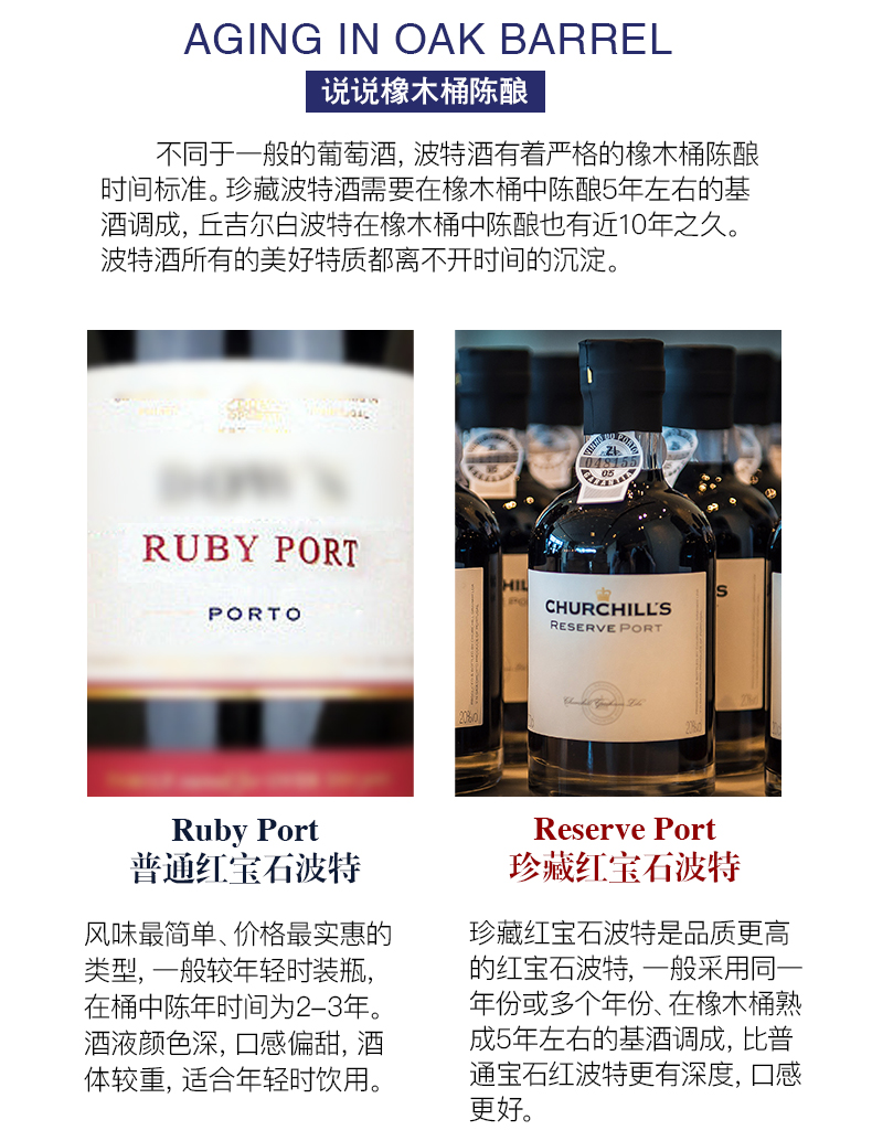 红宝石珍藏波特酒甜葡萄酒新年待客酒