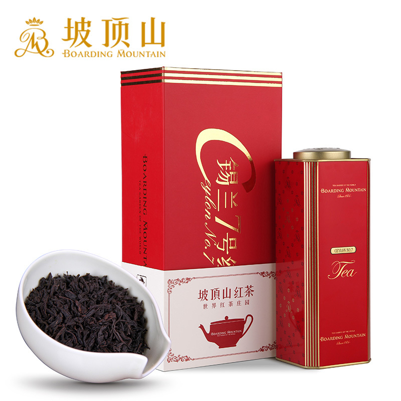 Potei Mountain Sri Lanka Imported Ceylon No. 7 Black Tea New Tea Gift Box Strong Aroma Type Gift Tea 200g