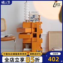 Nordic creative lockers modern minimalist nightstand Bedside Ins Nets Red Living-room Removable Stroller Containing Cabinet