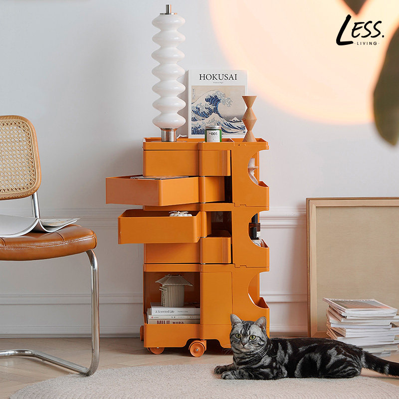 Nordic creative storage cabinet modern minimalist bedside linkers bedside nets red living room removable snacks storage cabinet