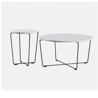 kết hợp nordic của wrought sắt bàn cà phê tròn bàn cà phê hiện đại nhỏ gọn phòng khách nhà thiết kế nội thất công nghiệp gió bàn cà phê sáng tạo - Bàn trà bàn tiếp khách văn phòng
