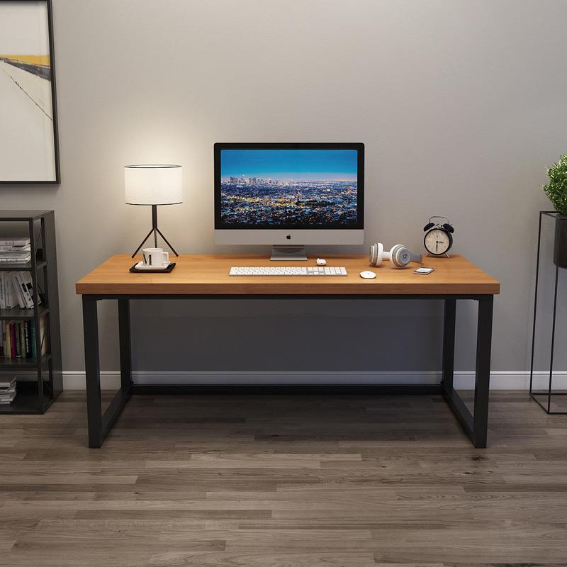 Computer Desk Desktop Home Bedroom Minimalist Modern Economy Type Simple Desk Double Writing Learning Desk Sub