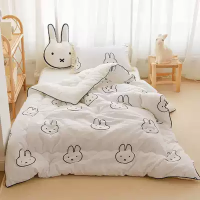 Baby quilt pure cotton children's cover quilt Kindergarten nap small thin quilt newborn quilt spring, autumn, winter and four seasons universal