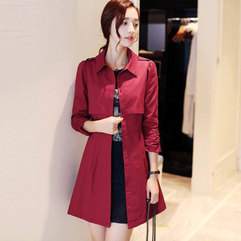 Trench pour femme en Coton - Ref 3228180 Image 1