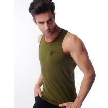 Allied military fans clothing summer mens military fan vest elastic breathable tight vest