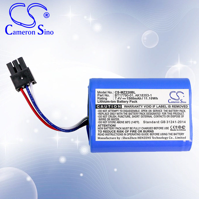 CS Applicable Zebra MZ220 320 MX420L barcode scanner battery manufacturer straight for AK18353-1