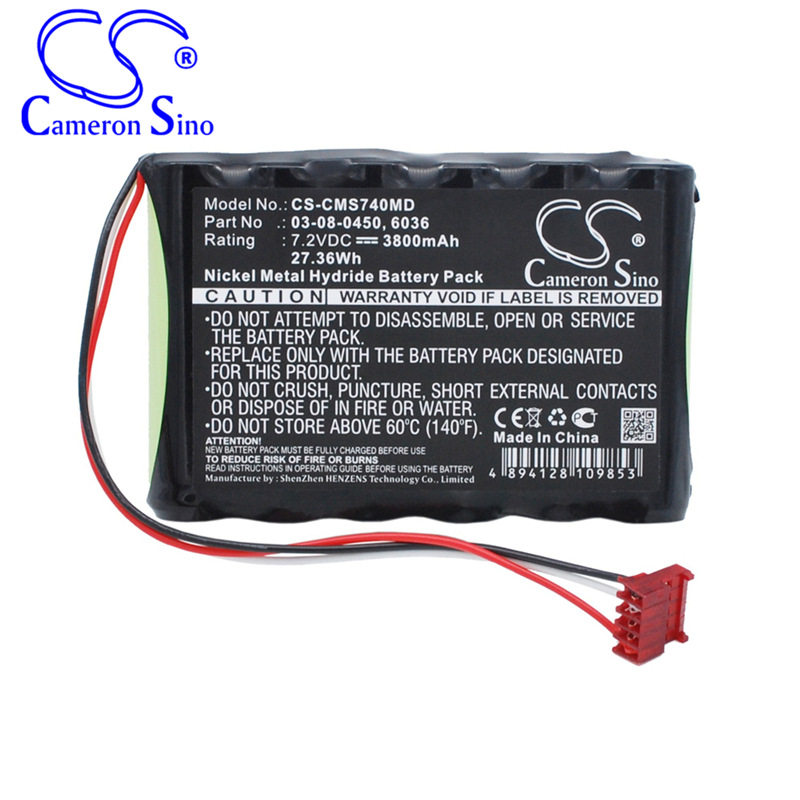 CS Applicable Cas Medical NIBP 740 Medical battery manufacturer straight for 03-08-0450