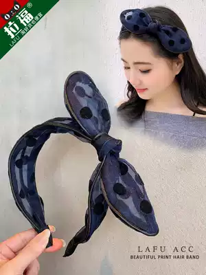 Hairband female net red Korean simple wide-brimmed pressure hairpin hairband super fairy hair accessories adult headband face wash hairband female