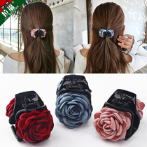 Head Flower Hair Clip Grip Clip Adult Side Clip South Korea Hairdresser Korea Hairdresser Hairpin Hairdresser Hair Grab Clip Clip Top Gripping Head Decorated Female