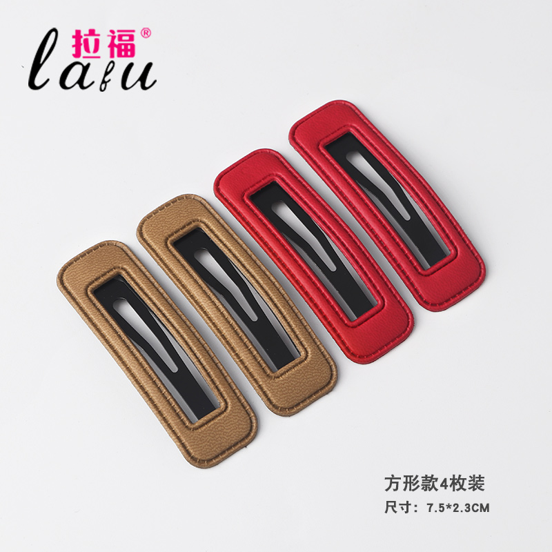 images 3:Neb red clip headdress small hairpin female hairpin autumn winter side clip a word with bangs on the top of Liu Hai clip broken hair card hair accessory