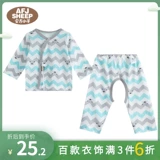 Лонгслив для мальчиков, пижама, комплект для новорожденных, детский тонкий летний кардиган, 0-3 мес.