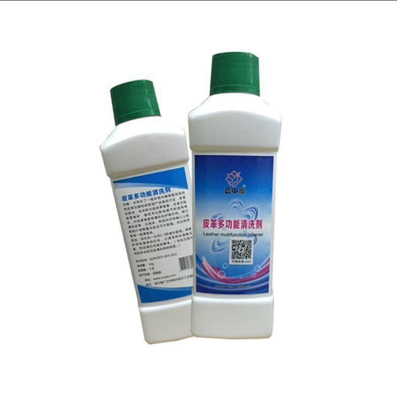 Cloud-leather cleaning agent leather washcloth in the cloud washed without dry cleaning to the oil-agent dry cleaning