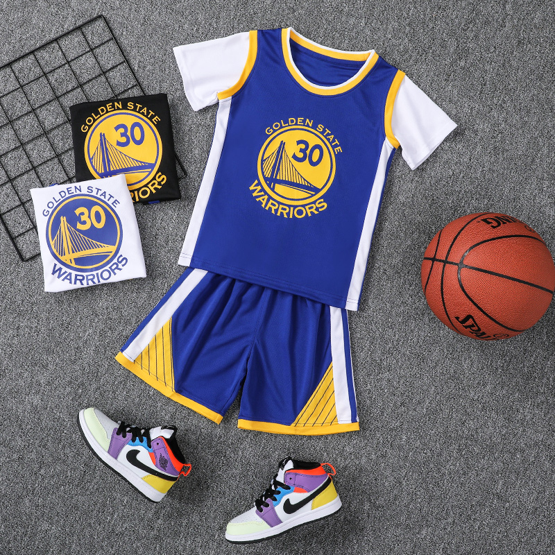 Curry jersey 30 Number of basketball clothes suit men's vest with ball clothes adult short sleeve sports 22 total championship basketball clothes