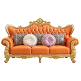 Импортный кожаный диван из натурального дерева, новая коллекция, 2020