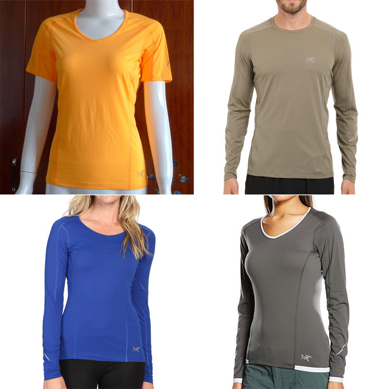 Arcteryx Motus Crew LS Unisex Quick Dry T-Shirt 18810