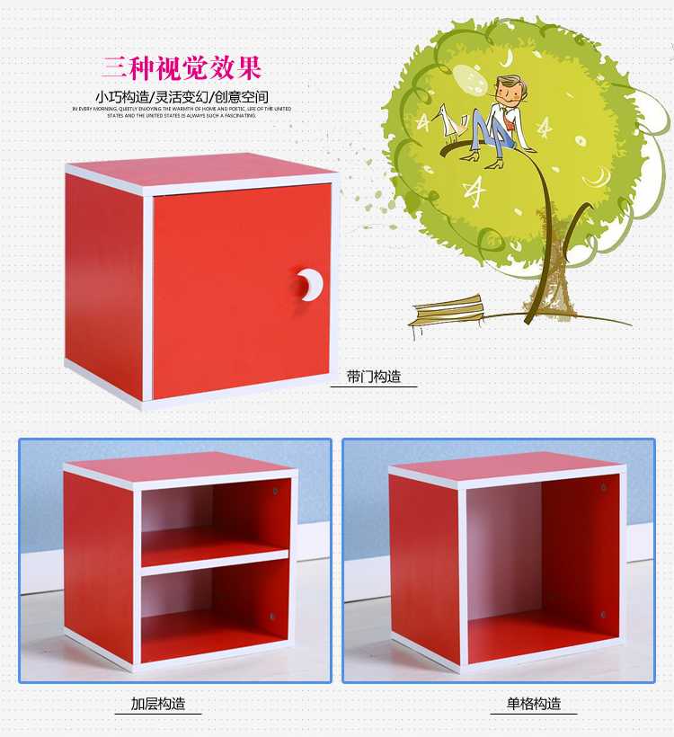 Tối giản hiện đại kết hợp miễn phí kệ tủ sách đơn giản đơn lưới lưu trữ nội các tủ sách tủ nhỏ với sinh viên cửa - Buồng tủ quần áo nhỏ