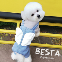 Tidal Pets Thickened Cotton Clothes Small Dogs Clothes Teddy Bou Beauty Bibear Winter Warm Four Feet Autumn Winter Clothing Winter Style