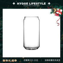 (2 pieces) Nordic transparent glass Cola Cup tremolo with ice coffee cup milk water Cup heat-resistant ins Wind