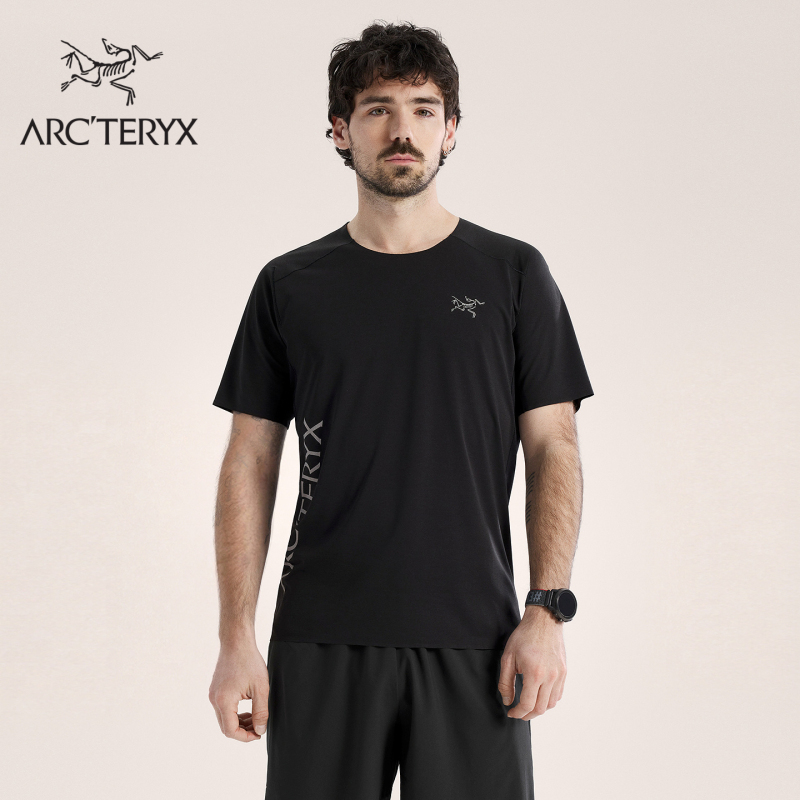 Arc'Teryx Norvan Downword Logo Ss Men's Quick-Dry Short-Sleeve T-Shirt