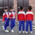Mặc 80 buổi biểu diễn 90 quần áo mẫu giáo 100cm110 mã trẻ em phù hợp với thể thao nam nữ mặc đồng phục trường