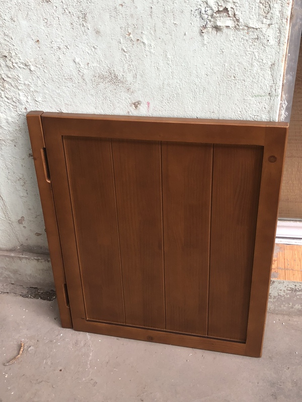 Single Solid Wood Half-Height Door, Bar Door, Kitchen and Bathroom Partition Door, Bar Counter Door, Denim Door, Fence Door, Two-Way Opening