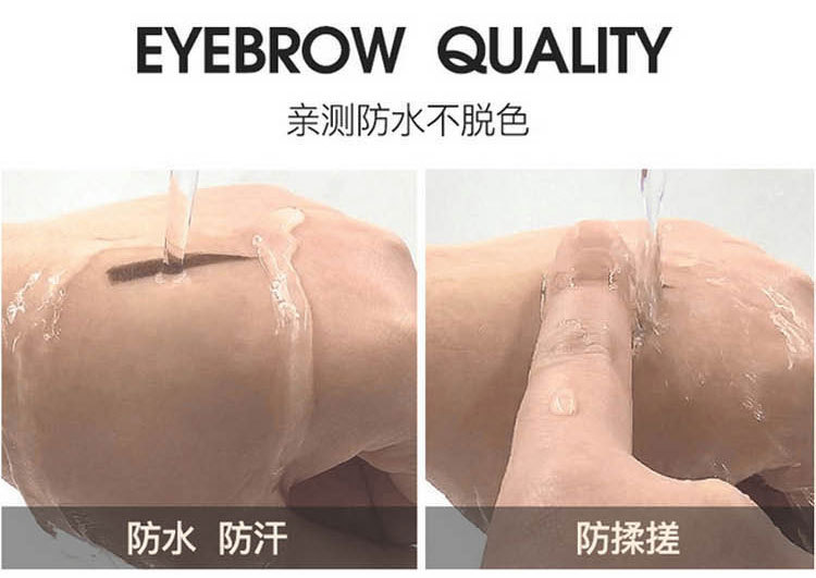 Liz từ lông mày liễu lông mày cong lông mày người đàn ông lười biếng niêm phong lông mày thrush artifact bút chì dễ dàng để áp dụng kem đệm lông mày không khí chì kẻ mày dạng xé