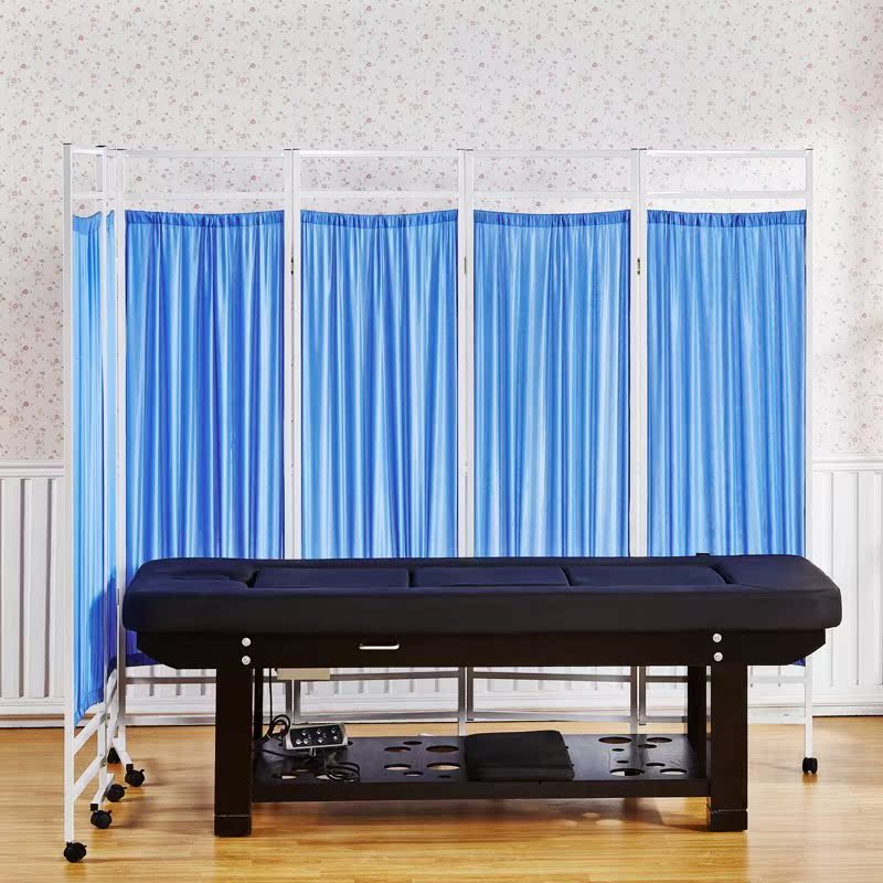 Màn hình y tế dày lên y tế đơn giản y tế văn phòng y tế có thể gập lại trang trí đơn giản rèm che bóng y học Trung Quốc - Màn hình / Cửa sổ mẫu vách ngăn phòng khách và bếp bằng gỗ