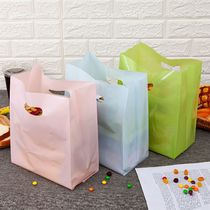 Salad light food plastic bag dessert packaging food baking bakery bag cake tote bag cosmetics shopping