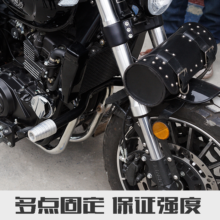 Benda original Chi beast BD400 one-bar bumper FUN2 motorcycle modified front guard bar anti-fall bar anti-fall bar