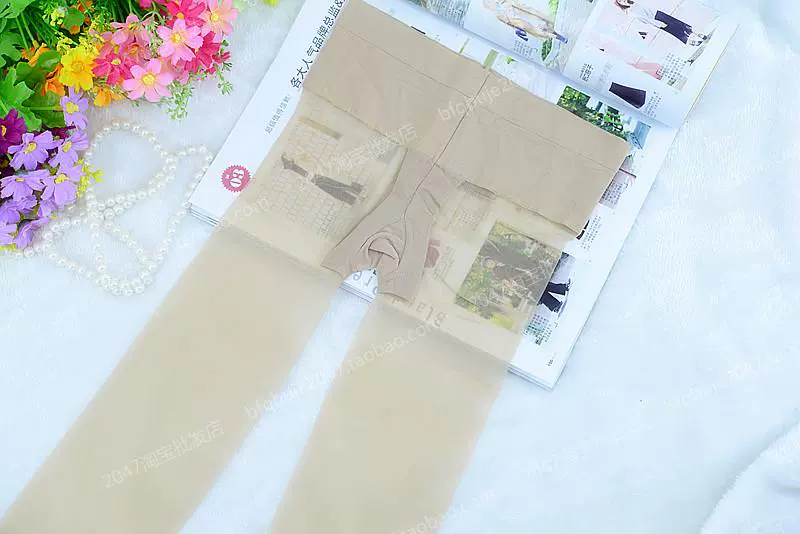 Meiersi chân đẹp chính hãng 8d tất lụa siêu mỏng cạp thấp pantyhose chống móc ngón chân nữ trong suốt và liền mạch xuân hè - Vớ sợi tre