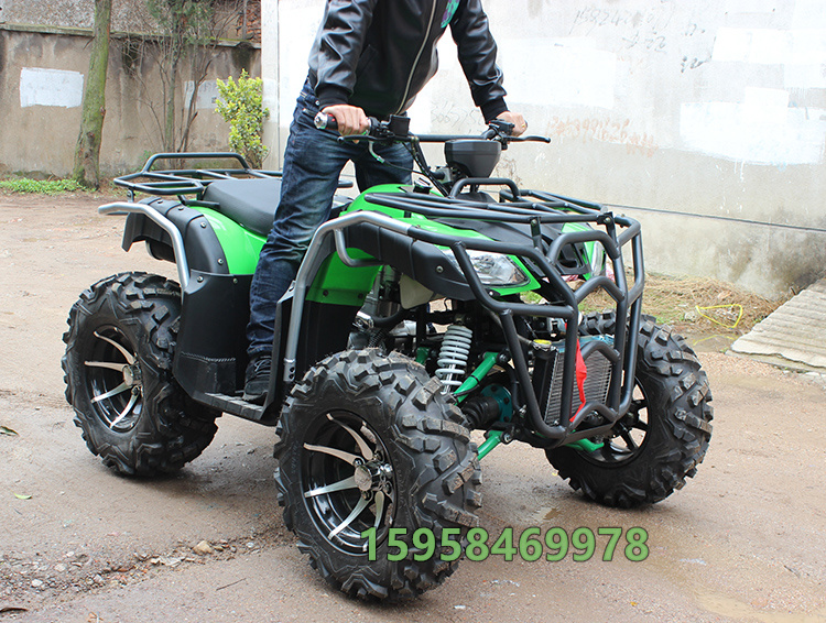 Lớn và nhỏ bull trục lái xe ATV bốn bánh off-road leo núi xe máy điện 125-250 tất cả các địa hình địa điểm