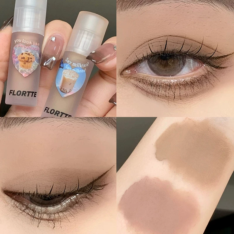 ФЛОРТТЕ Цветочная линия тени для глаз Sencest Crystal Light Crystal Light Pearl Glores Highlights Lielia Fallslia Drop