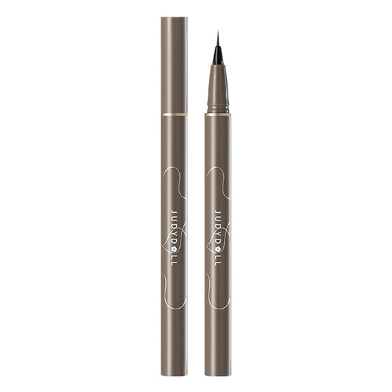 juduo orange eyeliner waterproof ultra-fine carved liquid pen art eyelashes down to the silkworm, long-lasting and non-smudged for women