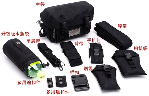 Универсальная съемная спортивная поясная сумка для путешествий для отдыха, ткань оксфорд