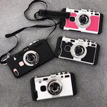 Creative retro camera mobile phone case x20 simple lanyard protective cover device switch a small amount of salt local