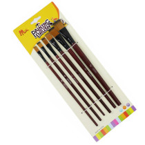Yang Tao 50g Sheep's Tail Flat Powder Paintbrush Paintbrush Paintbrush Paintbrush 6pcs Flat Head Paintbrush