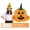 Tao Tao Halloween Pumpkin Hat Vật tư trang trí Prom Party Dress Up Đạo cụ Mũi nhọn Góc hình quả bí ngô - Sản phẩm Đảng / Magic / Hiệu suất