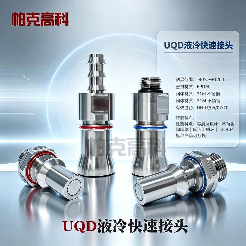 Danfoss Stäubli Uqd Liquid-Cooled Quick Connector Interchangeable Ocp Standard Uqd04 316L Epdm Seal Danfoss Stäubli Uqd Liquid-Cooled Quick Connector Interchangeable Ocp Standard Uqd04 316L Epdm Seal